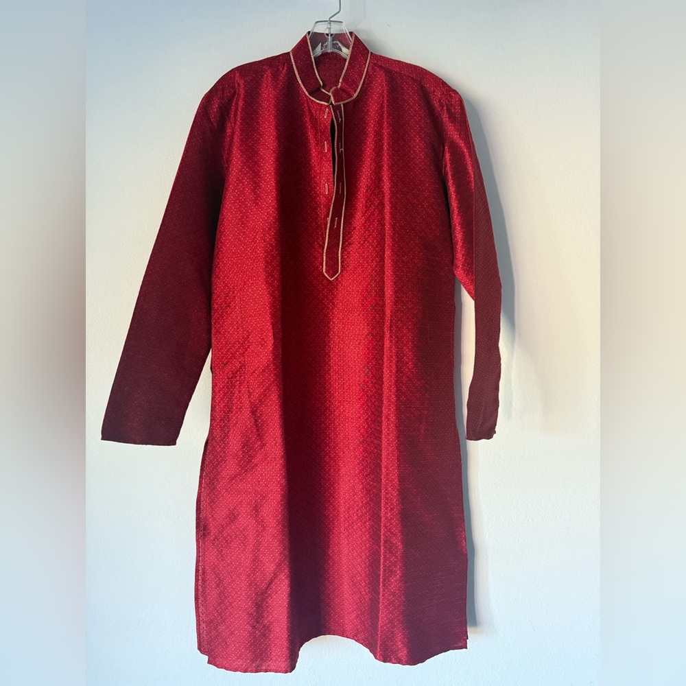 Elegant Red Kurta